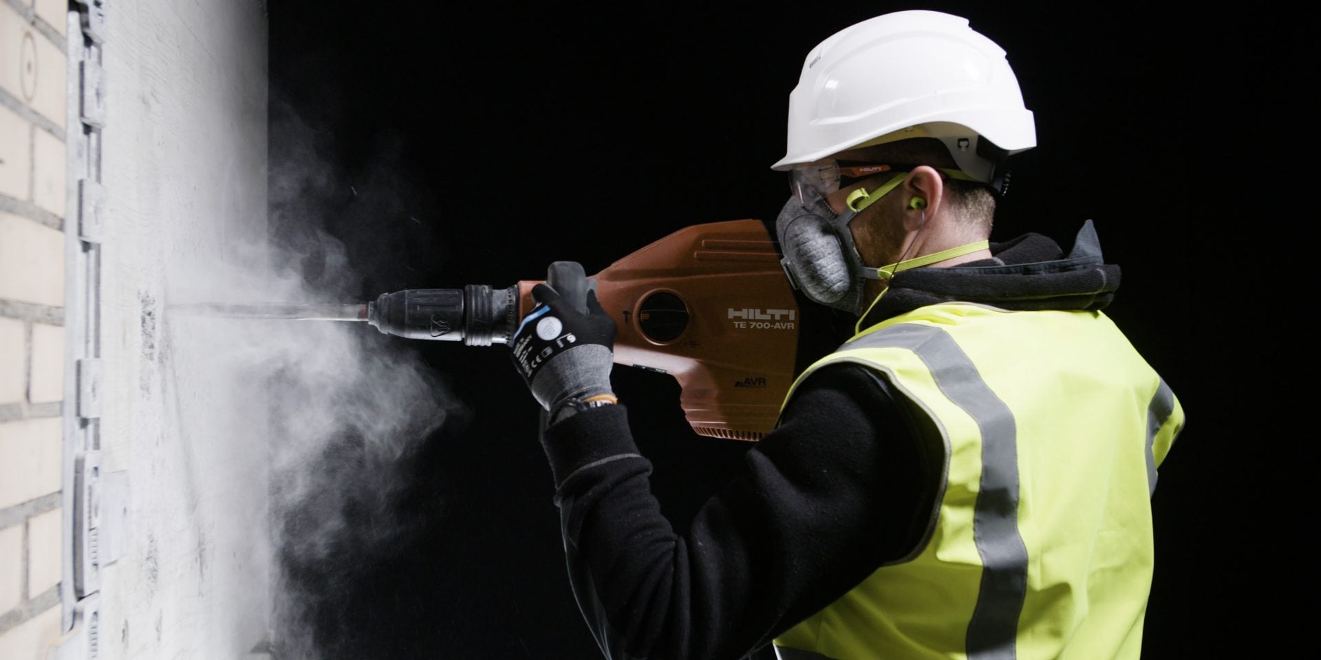 采用喜利得除塵系統（DRS），提升工作舒適度、操作安全性以及客戶的生產力